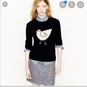 j crew little chick cashmere sweater, size xs